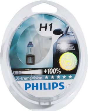 Лампа накаливания PHILIPS 12258XVS2 (фара дальнего света, основная фара, противотуманная фара, фара с автоматической системой стабилизации) - Фото 2