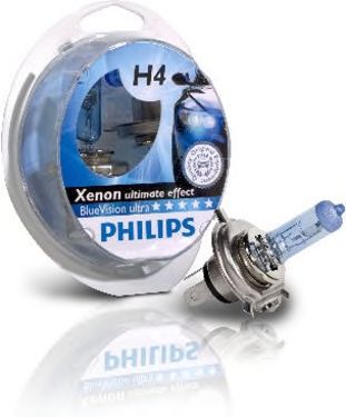 Лампа розжарювання PHILIPS 12342BVUSM (покажчик повороту, сигнал гальмування, освітлення номерного знака, задня протитуманна фара, фара заднього ходу, внутрішнє освітлення, ліхтар встановлений у двері, освітлення багажника, подкапотная лампа, стоянкові во - Фото 2