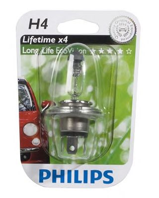 Лампа розжарювання PHILIPS 12342LLECOB1 (покажчик повороту, сигнал гальмування, освітлення номерного знака, задня протитуманна фара, фара заднього ходу, внутрішнє освітлення, ліхтар встановлений у двері, освітлення багажника, подкапотная лампа, стоянкові  - Фото 2