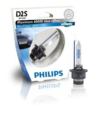 Лампа накаливания PHILIPS 85122BVUS1 (фара дальнего света, основная фара) - Фото 1