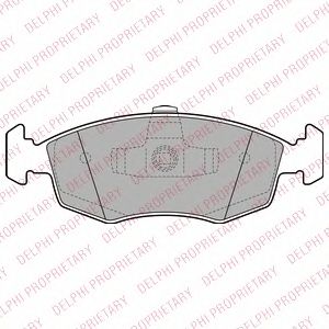 Тормозные колодки DELPHI LP2274