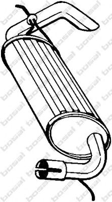 Глушитель BOSAL 211-393