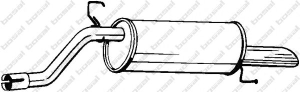 Глушитель BOSAL 185-181