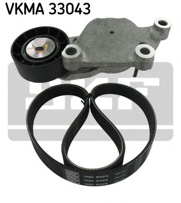 Комплект поликлинового ремня SKF VKMA 33043