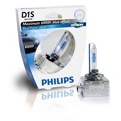 Лампа накаливания PHILIPS 85415BVUS1 (фара дальнего света, основная фара) - Фото 2