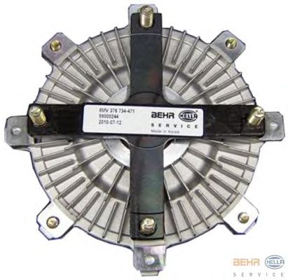 Вязкостная муфта вентилятора охлаждения HELLA 8MV 376 734-471 - Фото 1