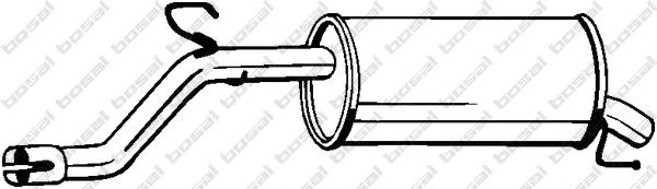 Глушитель BOSAL 185-683