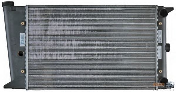 Радіатор, охолодження двигуна HELLA 8MK 376 715-221 - Фото 1