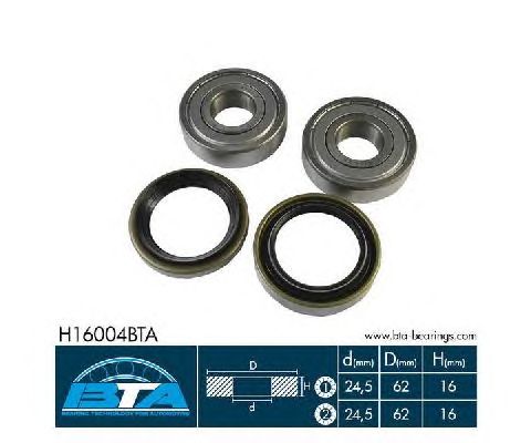 Ступичный подшипник BTA H16004BTA