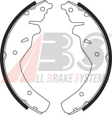 Тормозные колодки A.B.S. 8937