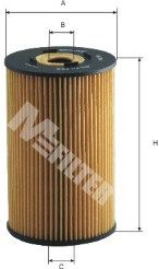 Масляний фільтр MFILTER TE 606 - Фото 1