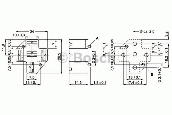 Штекерная гильза, система зажигания BOSCH 3 334 485 041 - Фото 1