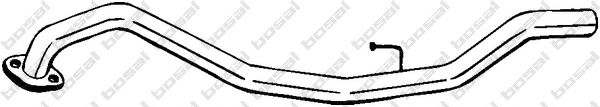 Труба выхлопного газа BOSAL 440-095