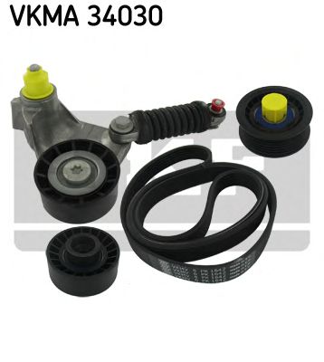 Комплект поликлинового ремня SKF VKMA 34030