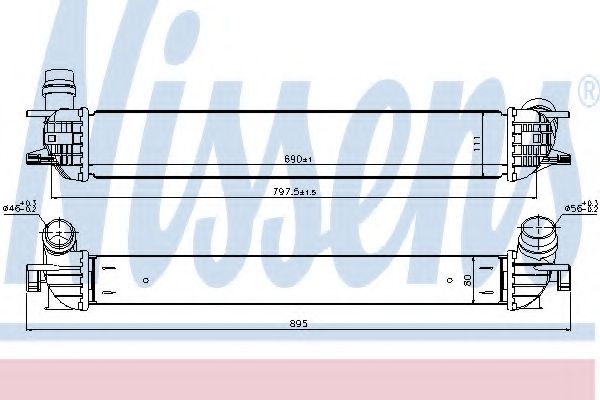 Интеркулер NISSENS 96502