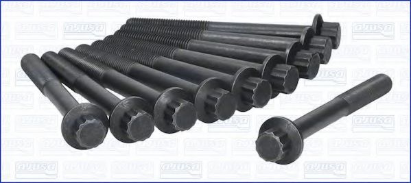 Комплект болтов головки блока цилиндров (ГБЦ) AJUSA 81002500