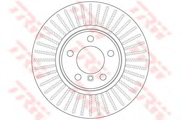 Тормозной диск TRW DF8050 - Фото 1