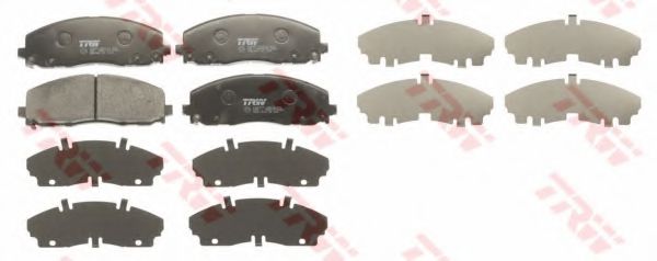 Тормозные колодки TRW GDB1944 - Фото 1