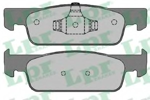Тормозные колодки LPR 05P1702