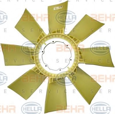 Крыльчатка вентилятора охлаждения HELLA 8MV 376 791-541 - Фото 1