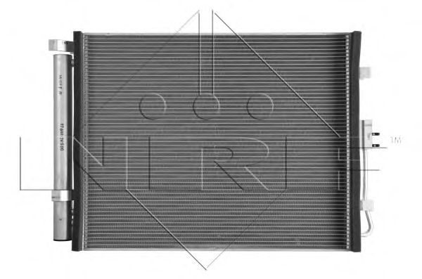 Радиатор кондиционера NRF 35984 - Фото 1