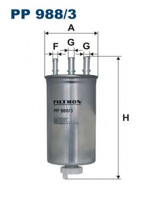 Топливный фильтр FILTRON PP988/3