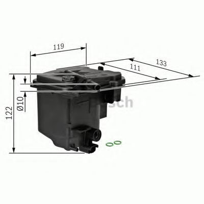 Топливный фильтр BOSCH 0 450 907 006 - Фото 1