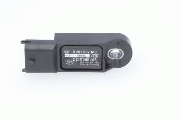 Датчик, давление наддува BOSCH 0 281 002 616 - Фото 2