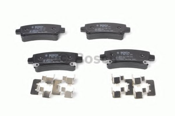 Тормозные колодки BOSCH 0 986 424 124 - Фото 1
