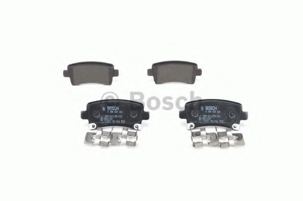 Тормозные колодки BOSCH 0 986 424 124 - Фото 2
