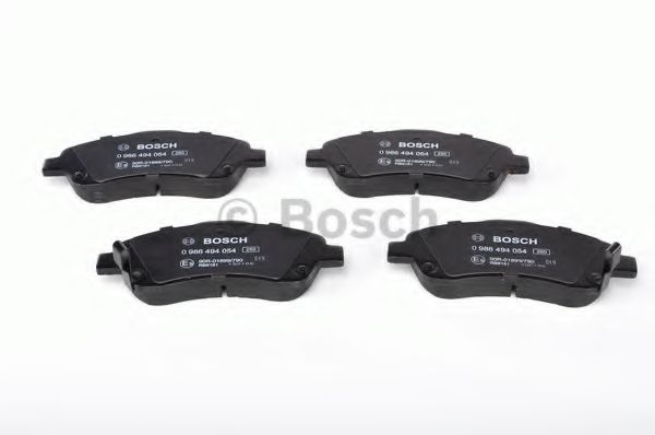 Тормозные колодки BOSCH 0 986 494 054 - Фото 1
