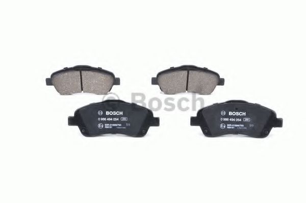 Тормозные колодки BOSCH 0 986 494 054 - Фото 4