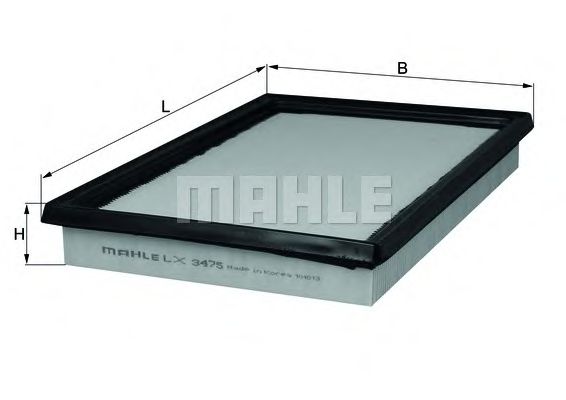 Воздушный фильтр KNECHT LX 3475