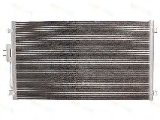 Радіатор кондиціонера THERMOTEC KTT110153 - Фото 1