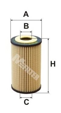Масляний фільтр MFILTER TE 648 - Фото 1
