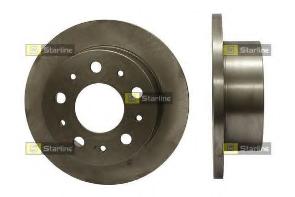Тормозной диск STARLINE PB 1763 - Фото 1
