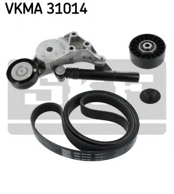 Комплект поликлинового ремня SKF VKMA 31014