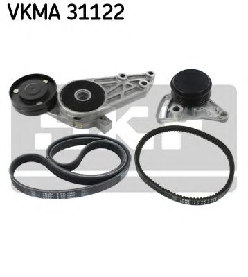 Комплект поликлинового ремня SKF VKMA 31122