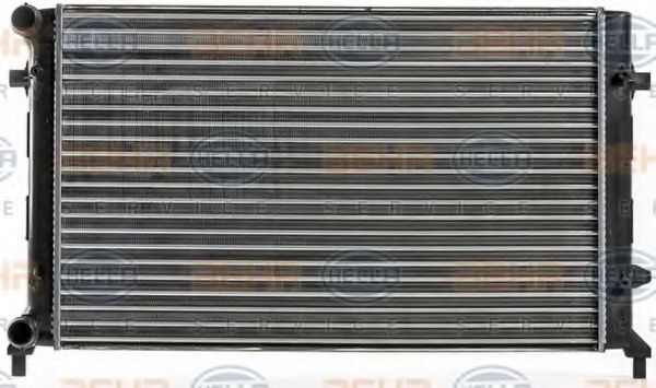 Радиатор, охлаждение двигателя BEHR HELLA SERVICE 8MK 376 700-494 BEHR HELLA SERVICE Version ALTERNATIVE - Фото 1