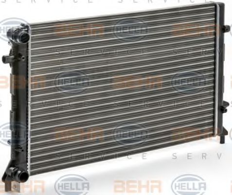 Радиатор, охлаждение двигателя BEHR HELLA SERVICE 8MK 376 700-494 BEHR HELLA SERVICE Version ALTERNATIVE - Фото 5