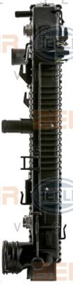Радиатор, охлаждение двигателя BEHR HELLA SERVICE 8MK 376 701-014 BEHR HELLA SERVICE Version ALTERNATIVE - Фото 2