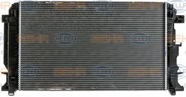 Радиатор, охлаждение двигателя BEHR HELLA SERVICE 8MK 376 701-014 BEHR HELLA SERVICE Version ALTERNATIVE - Фото 4