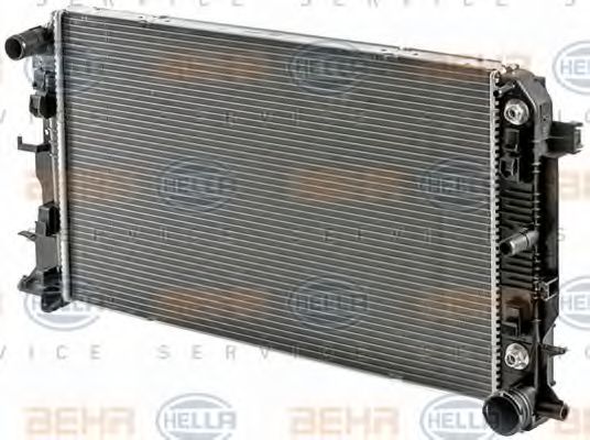 Радиатор, охлаждение двигателя BEHR HELLA SERVICE 8MK 376 701-014 BEHR HELLA SERVICE Version ALTERNATIVE - Фото 6
