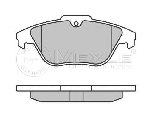 Тормозные колодки MEYLE 025 242 5317/PD PLATINUM PAD - Фото 1
