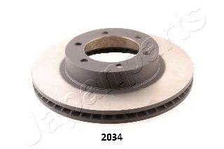 Тормозной диск JAPANPARTS DI-2034 - Фото 1