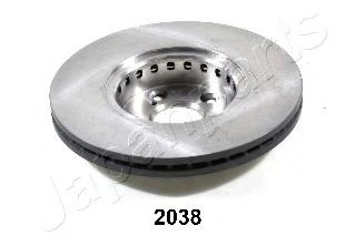 Тормозной диск JAPANPARTS DI-2038 - Фото 1