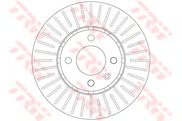 Гальмівний диск TRW DF6252 - Фото 1