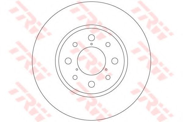 Тормозной диск TRW DF6347 - Фото 1