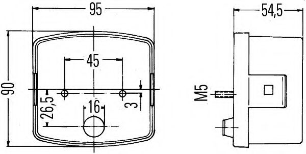 Задний фонарь HELLA 2SD 002 776-241 - Фото 1