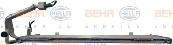Радиатор кондиционера HELLA 8FC 351 000-431 - Фото 3